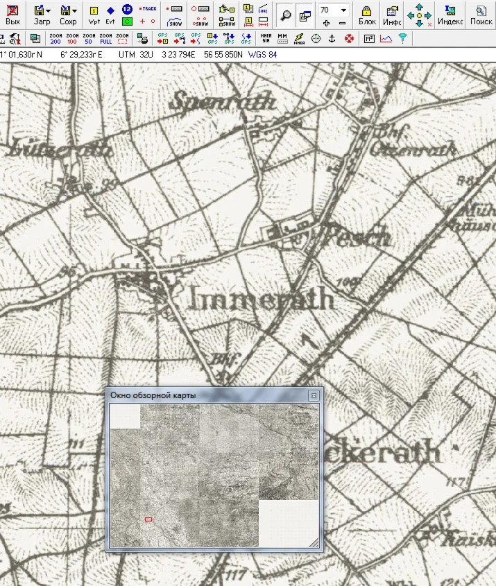 Karte  GSGS/.ozfx3+map/ (Land Nordrhein-Westfalen)