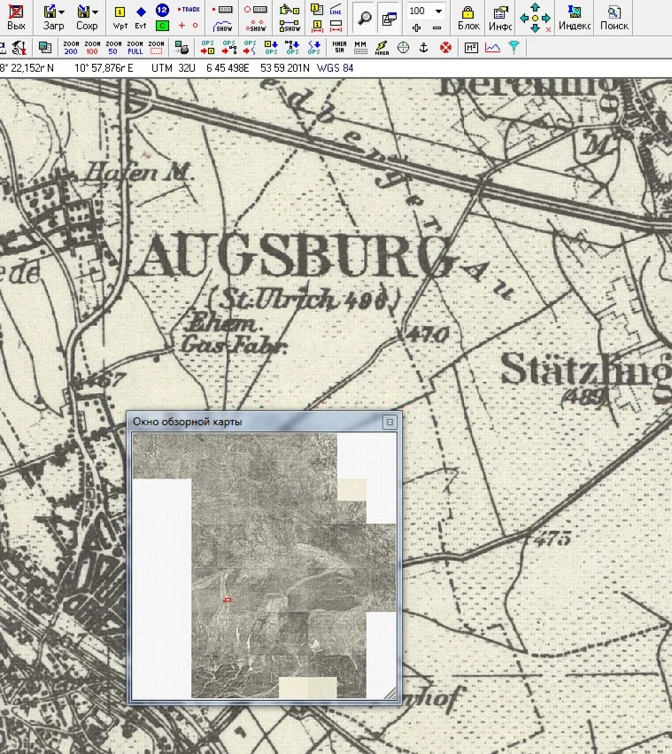 Karte  GSGS/.ozfx3+map/ (Freistaat Bayern)