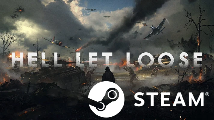 ⭐️ Hell Let Loose - STEAM ONLINE (Region Free)