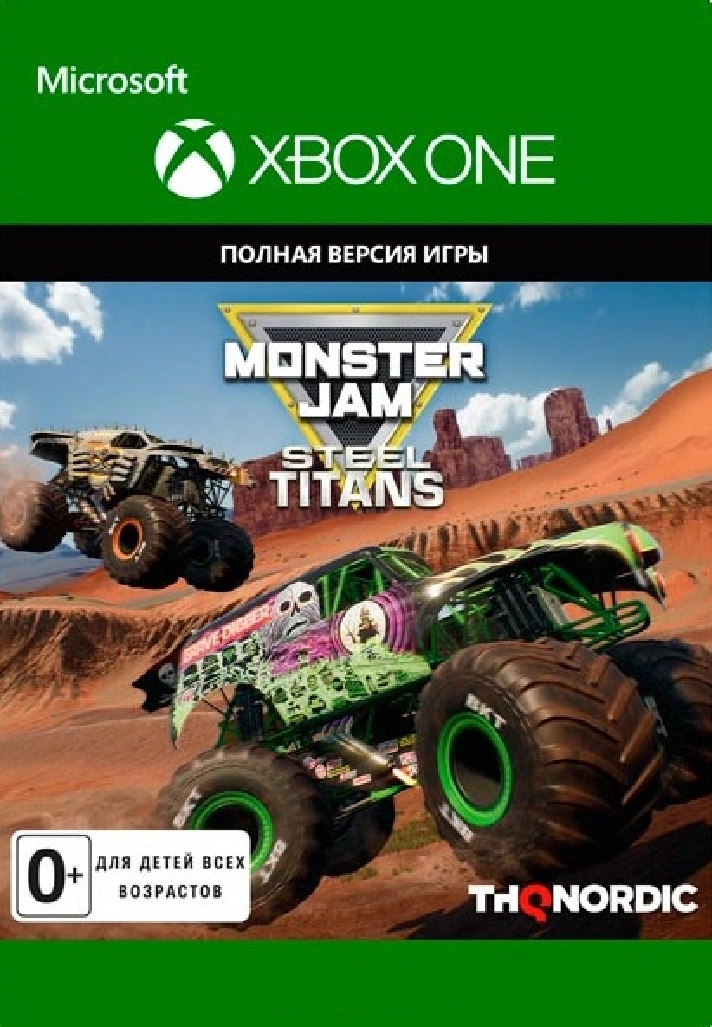 Monster Jam Steel Titans Power Out Bundle Xbox One