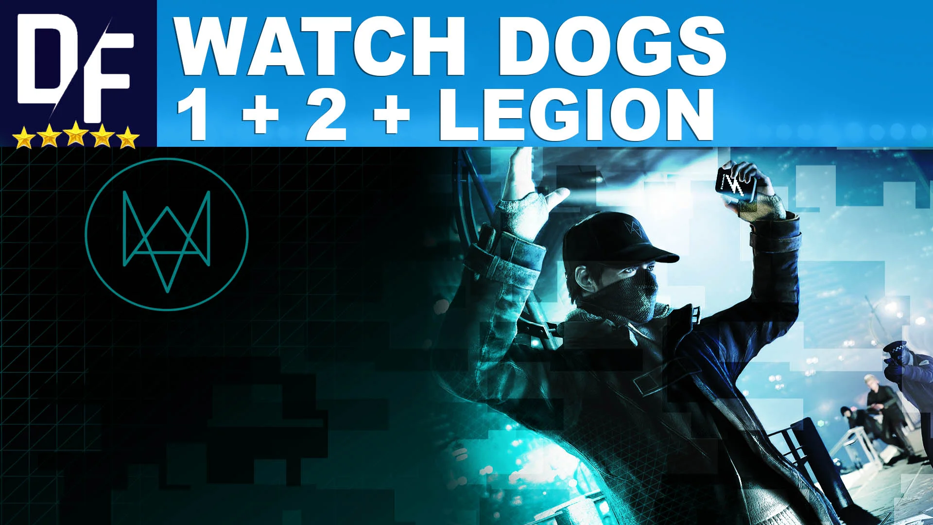 WATCH DOGS TRIPLE PACK LEGION +1, 2 [UBISOFT АКТИВАЦИЯ]
