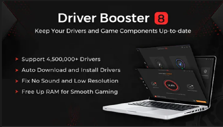 Driver Booster 8 PRO [1 year license key]