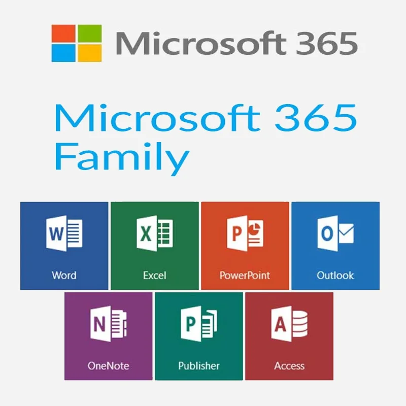 Microsoft Office 365 СЕМЕЙНАЯ на 3 мес. 6 пользователей