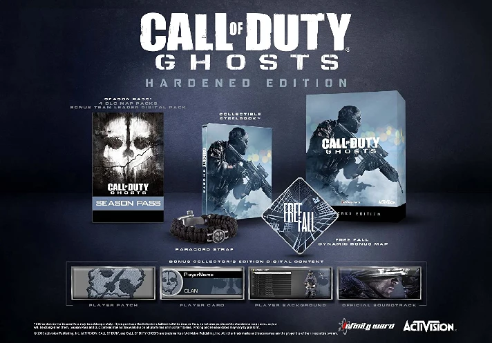 CALL OF DUTY: GHOSTS DIGITAL HARDENED EDITION XBOX🔑