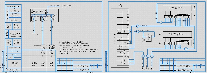 Connection of external cables of the "Universal PRO" ty