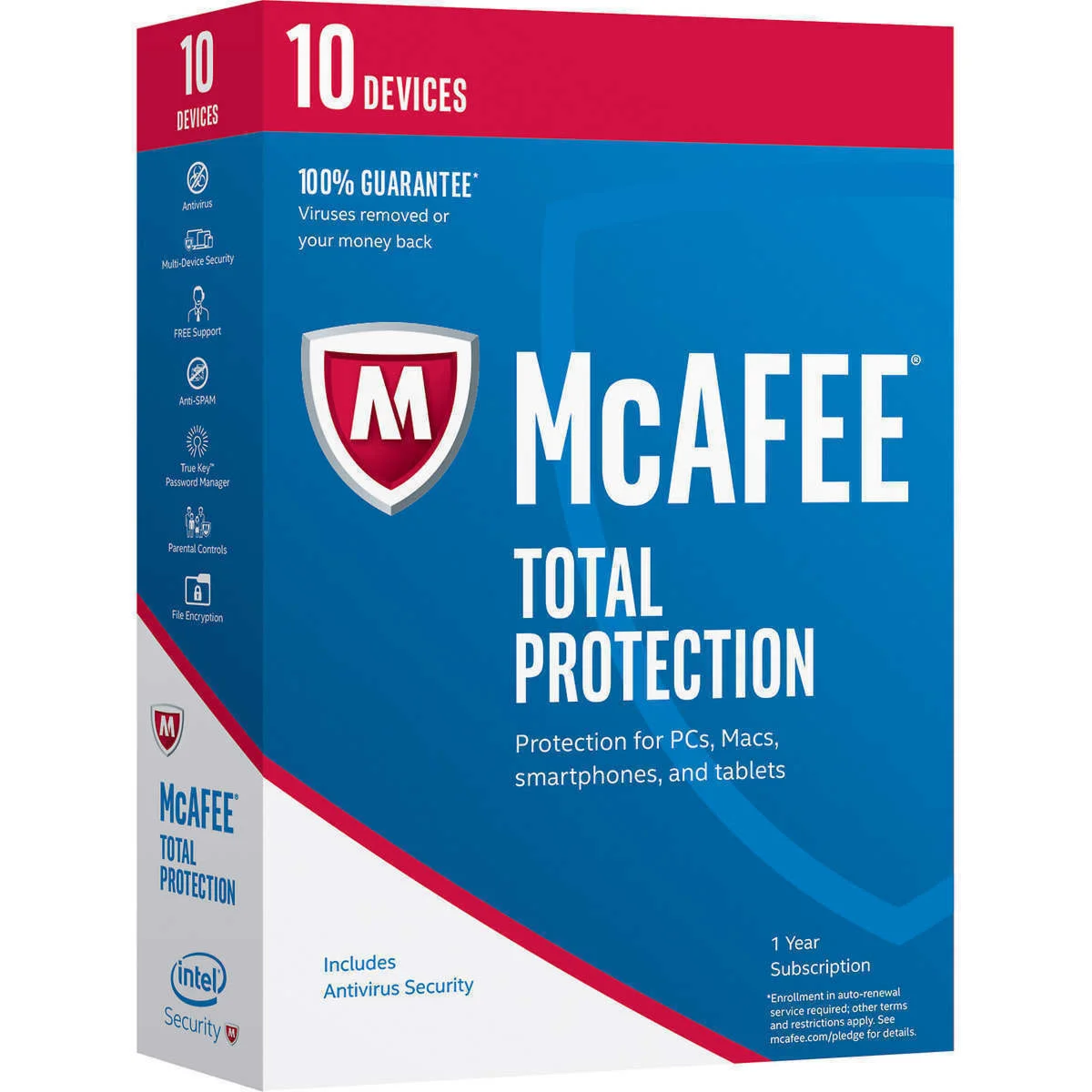 MCAFEE TOTAL PROTECTION 2020 НА 2 ГОДА