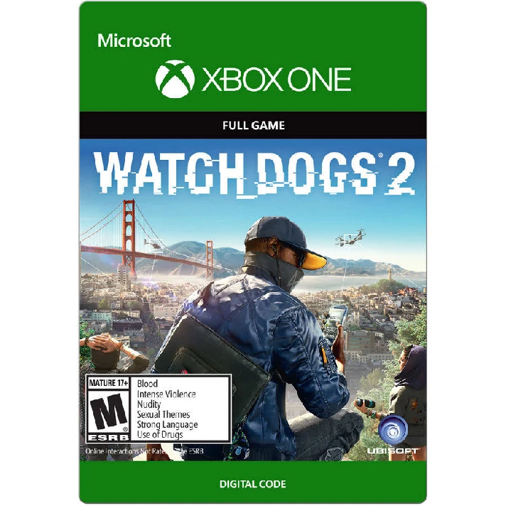 WATCH DOGS 2 XBOX ONE / XBOX SERIES X|S / Code 🔑