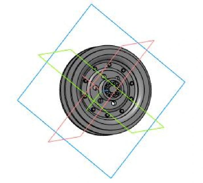 Wheel model for GAZ-66 (WPL b24)