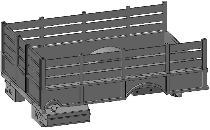 Body model GAZ-66 (WPL b24)