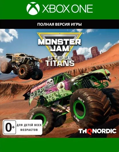 Monster Jam Steel Titans Power Out Bundle Xbox One