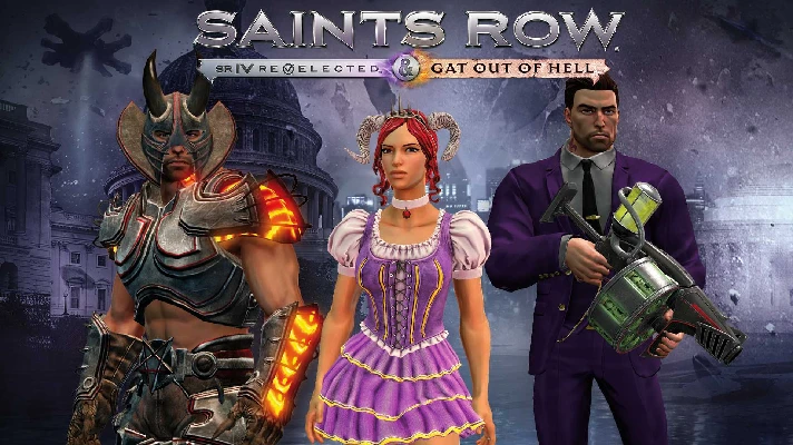 Saints Row IV Re-Elected & Gat out of Hell XBOX Code 🔑