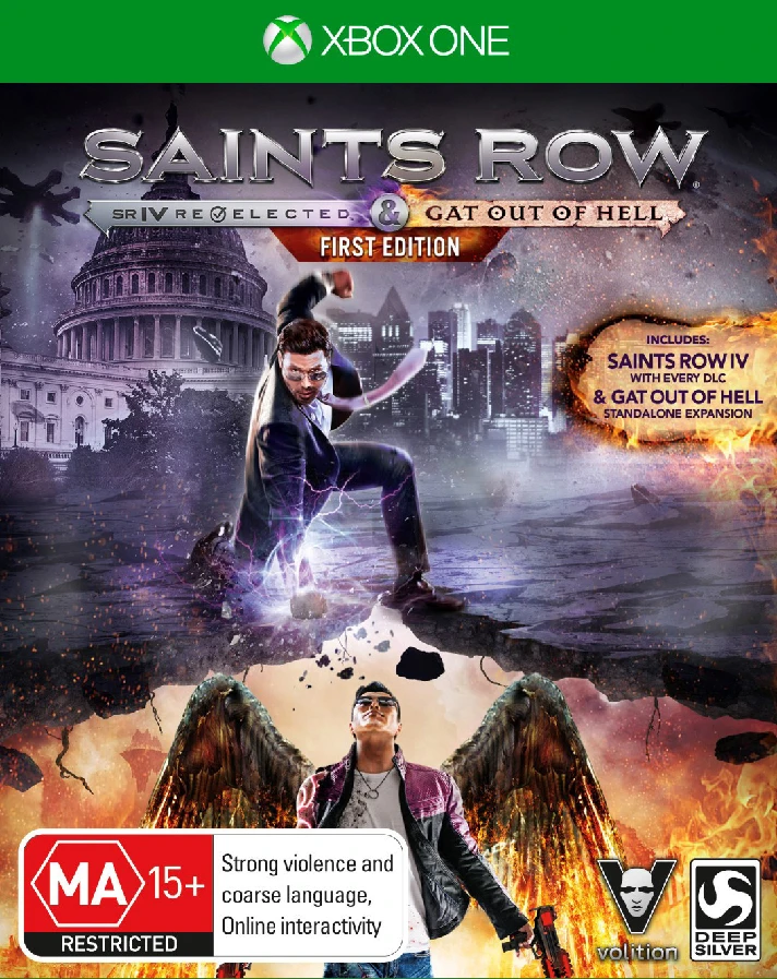 Saints Row IV Re-Elected & Gat out of Hell XBOX Code 🔑