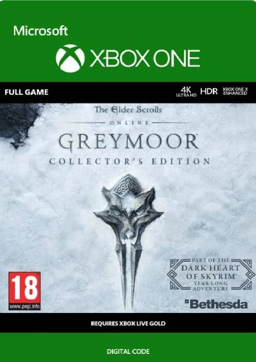 THE ELDER SCROLLS ONLINE: GREYMOOR COLLECTOR'S XBOX🔑