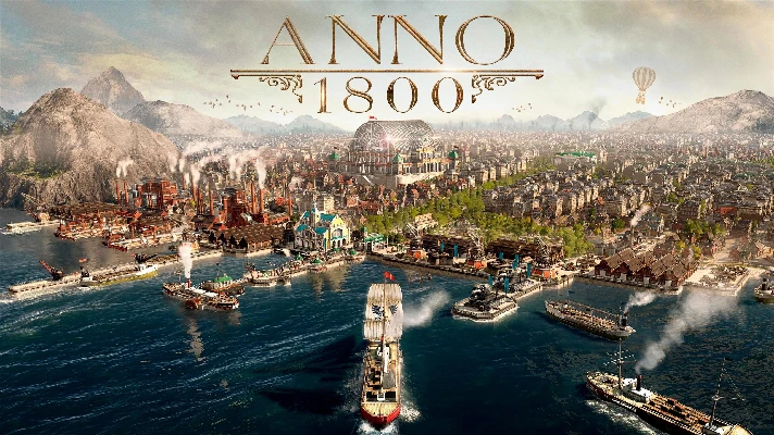 ANNO 1800 +ALL DLC SEASON PASS 2  LIFETIME