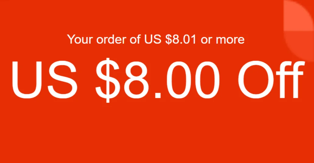 Aliexpress $8.0/$8.01 EUR/US 16.04.2021 10:00+ МСК
