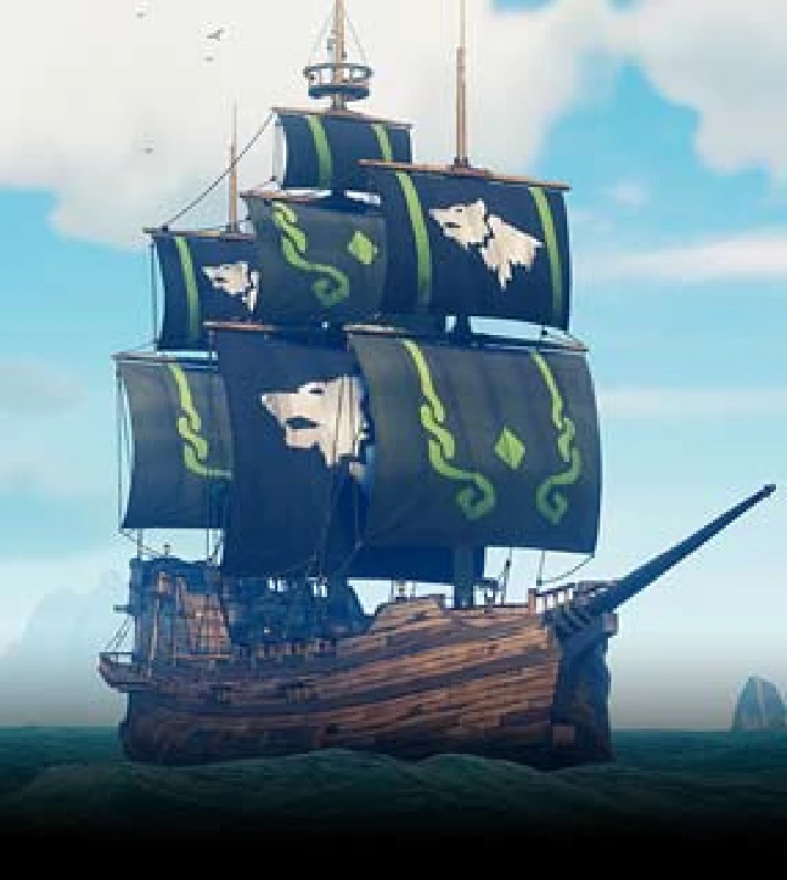 Sea of Thieves Twitch Prime Night Wulf Sails Pack