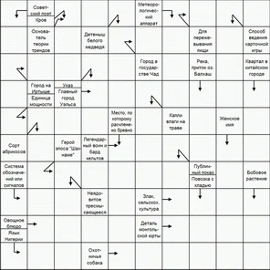 Сканворд (Заказ для Алены)