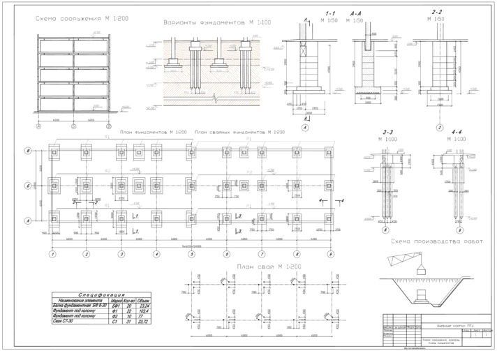 Assembling exchange projects building. 11-20 designs