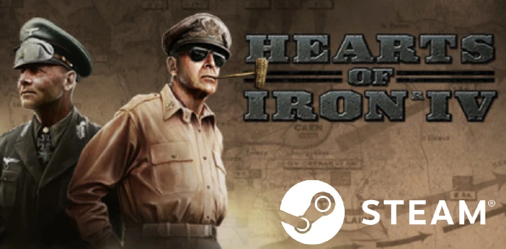 ⭐️ Hearts of Iron IV - STEAM (Region free)