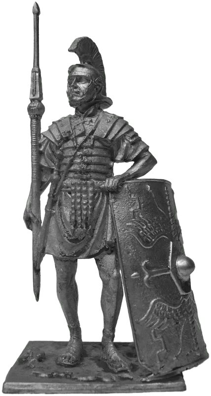 Фото модель 54мм оловянный солдатик 257-1-1- Этруск