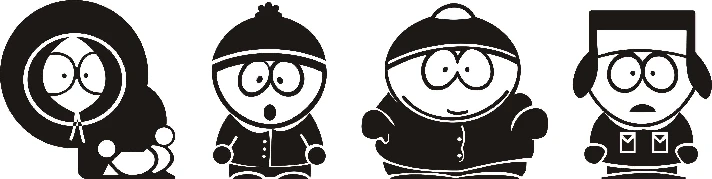 South Park vector (for vinyl cutting)