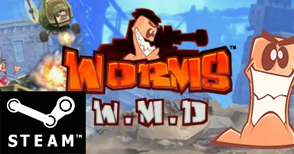 ⭐ ️ Worms W.M.D - STEAM (Region free)