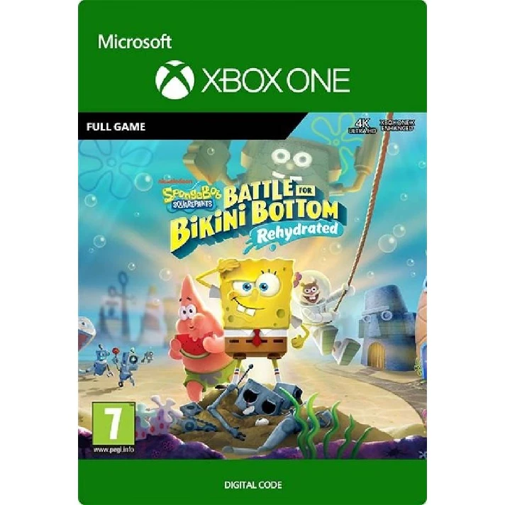 SpongeBob Battle for Bikini Bottom Rehydrated XBOX KEY