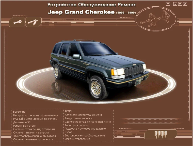 Grand Cherokee  (93-99г) - Руководство по ремонту