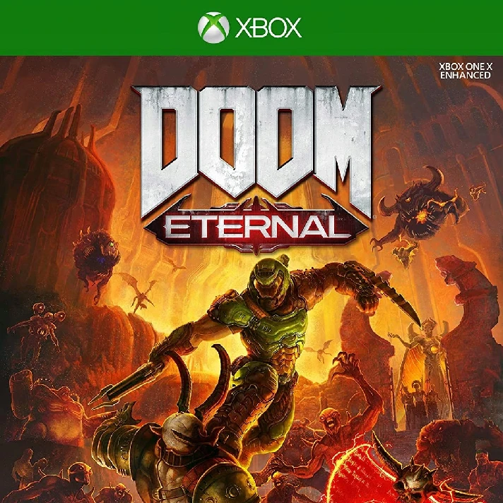 DOOM ETERNAL + DOOM 64 (XBOX ONE + SERIES) ✅⭐✅