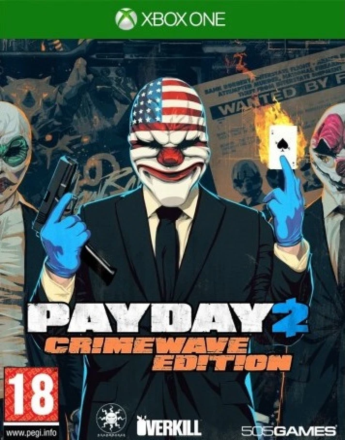 🌍 PAYDAY 2: CRIMEWAVE EDITION  XBOX / KEY  🔑