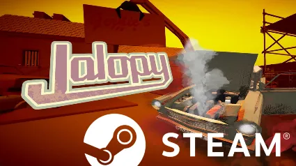 ⭐ ️ Jalopy - Road Trip Car Driving Simulator Indie Game