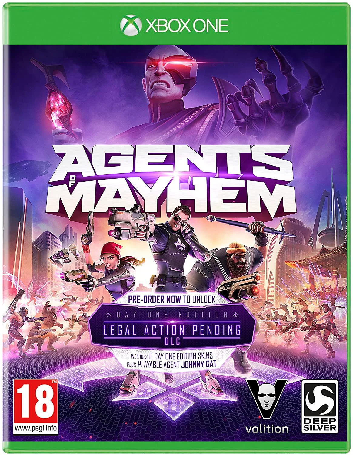 🌍 Agents of Mayhem XBOX ONE / SERIES X|S / КЛЮЧ 🔑