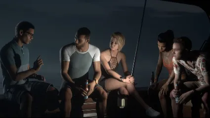 The Dark Pictures Anthology Little Hope ManMdn Xbox one