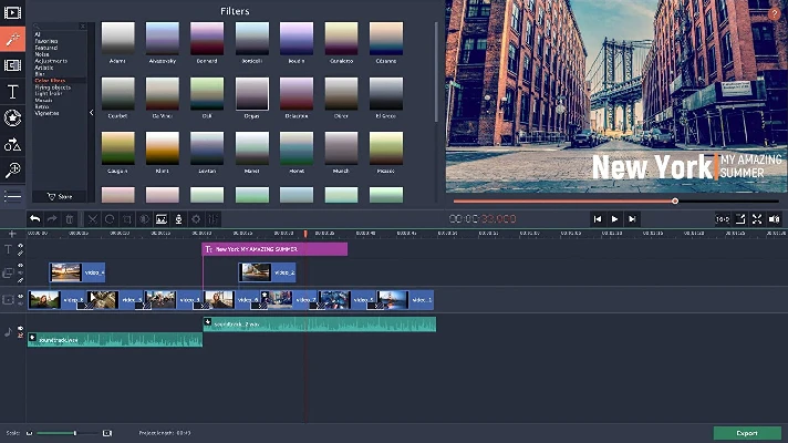 Movavi Video Editor 15 Plus MAC Lifetime