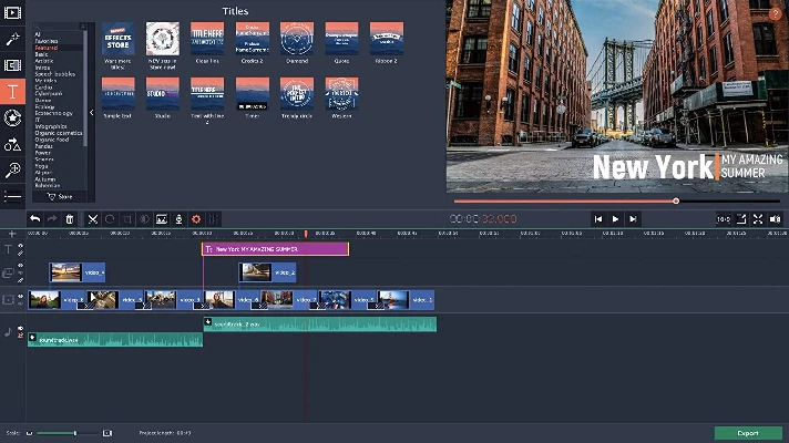 Movavi Video Editor 15 Plus MAC Lifetime