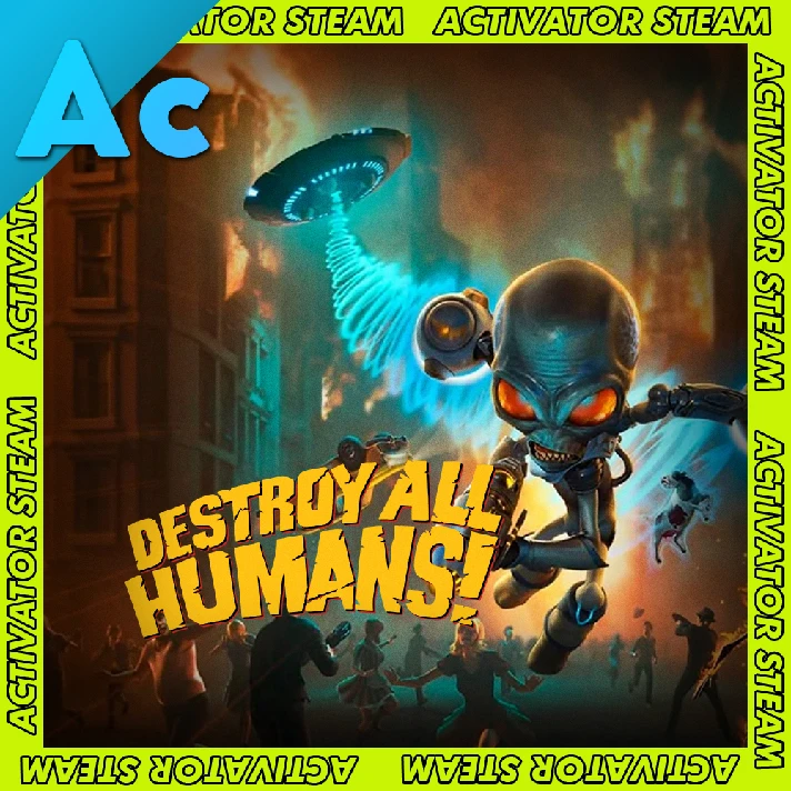 💚 DESTROY ALL HUMANS + DLC | ACTIVATION STEAM ✅