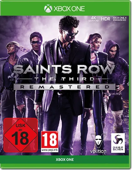 Saints Row The Third Remastered Xbox one