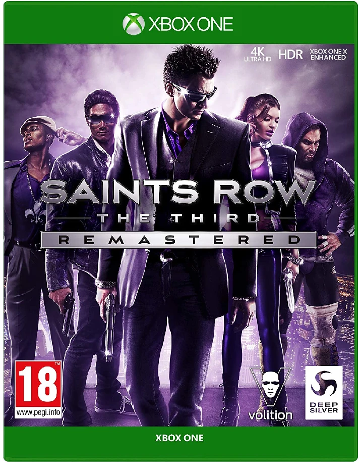 🔥Saints Row The Third Remastered XBOX ONE 🔑KEY