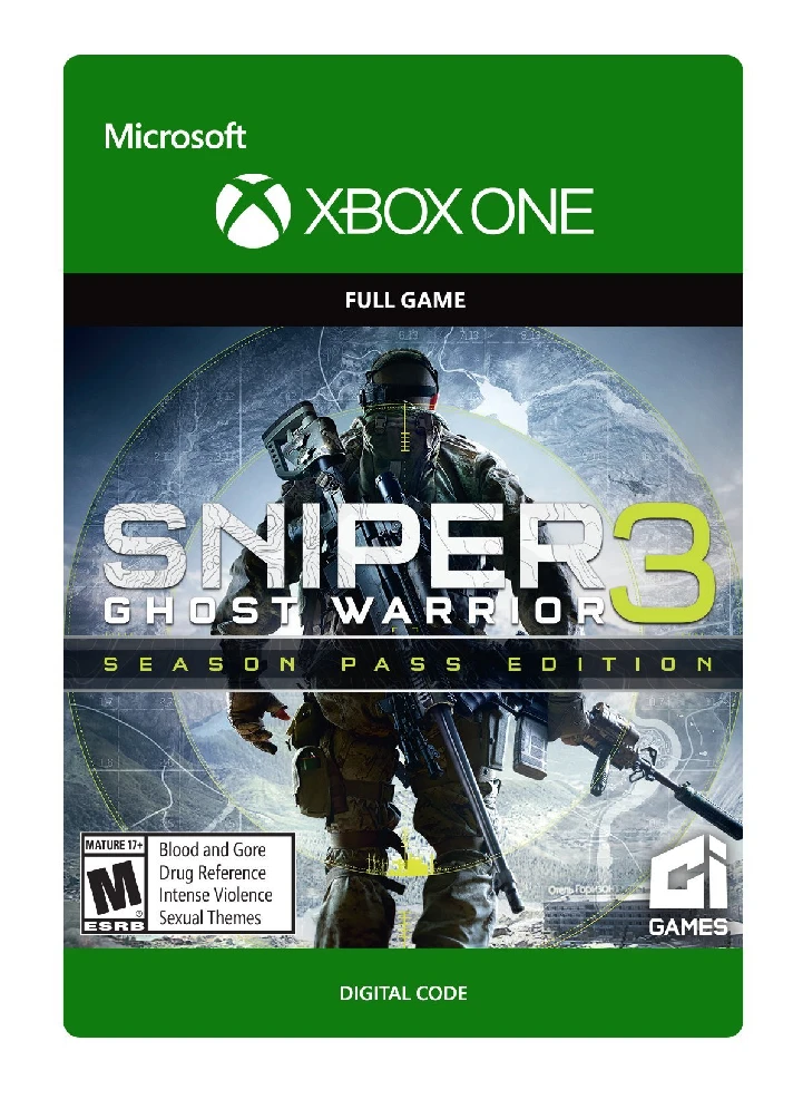 Sniper Ghost Warrior 3 Season Pass Edition XBOX Code 🔑