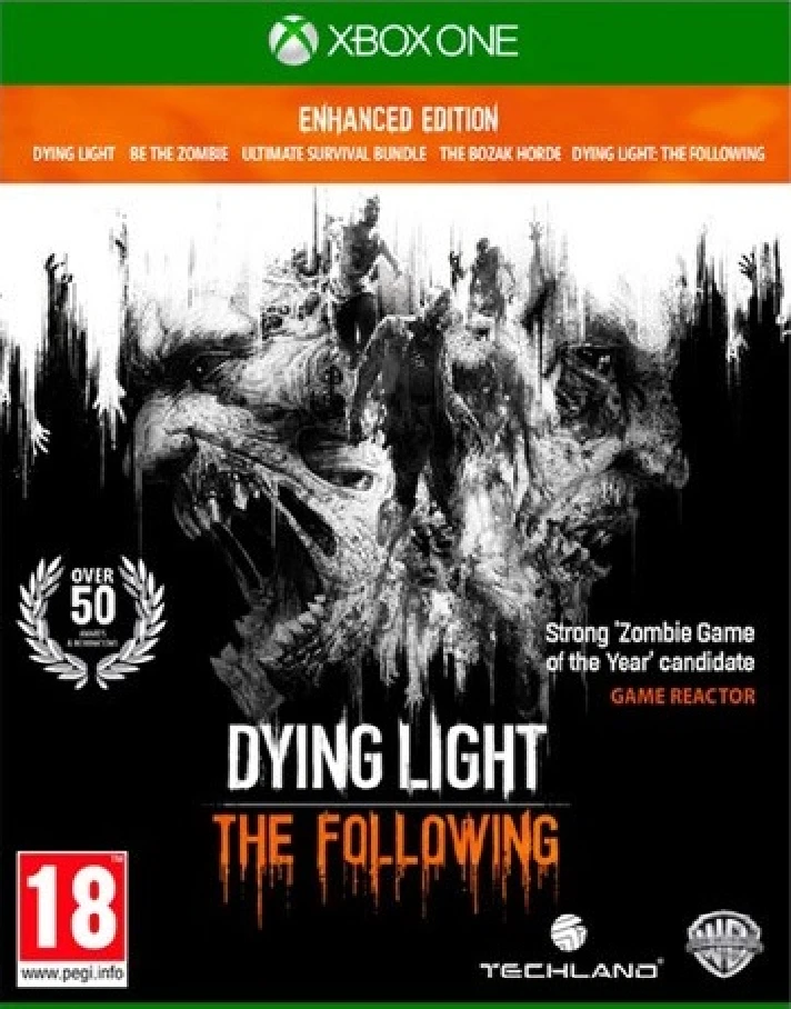 🌍Dying Light: The Following Enhanced Edition XBOX🔑+🎁