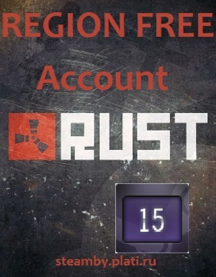 Rust UNLIMITED acс +EMAIL 15Year Badge 8LVL Region Free