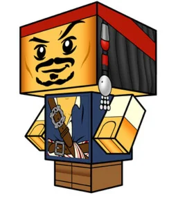 Джек Воробей(Бумага 1482*1173 пкс)