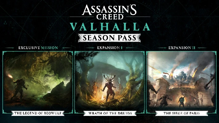 🌍 Assassin´s Creed Valhalla Season Pass XBOX KEY🔑+🎁