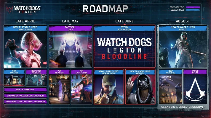 Watch Dogs Legion + DLC: Bloodline (GLOBAL) [OFFLINE]🔥