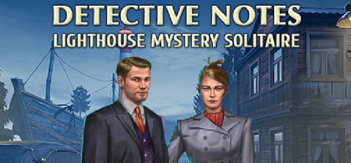 Detective notes. Lighthouse Mystery Solitaire STEAM ROW