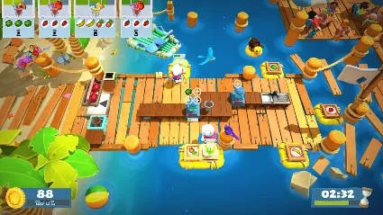 Overcooked! 2 Gourmet Ed STEAM аккаунт ✔ на 90 дней