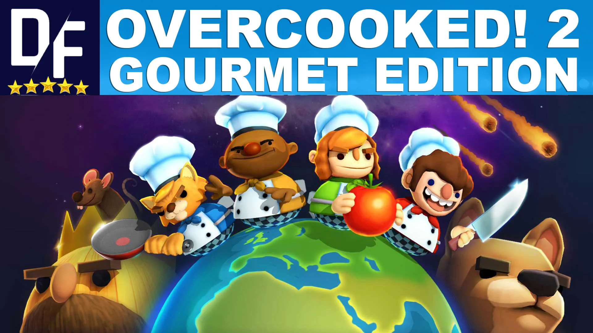 Overcooked! 2 Gourmet Ed STEAM аккаунтна 90 дней
