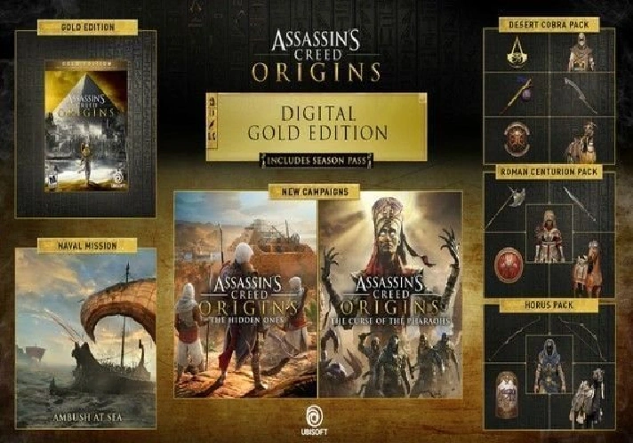 🎮🔥Assassin´s Creed® Origins - GOLD EDITION XBOX🔑Key