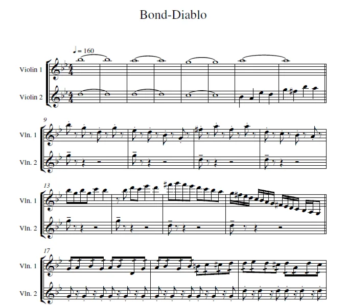 BOND 'DIABLO'