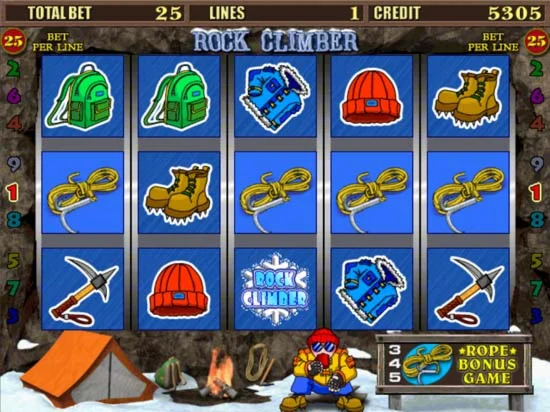 Исходники FLA (flash) игрового автомата Rock Climber